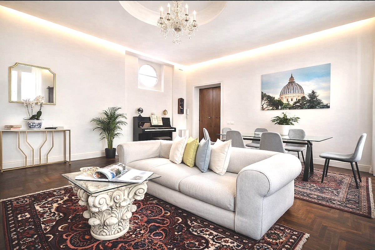Popular Airbnb listing: The-BEST For your Holiday S'Peter Basilica Luxury in Roma