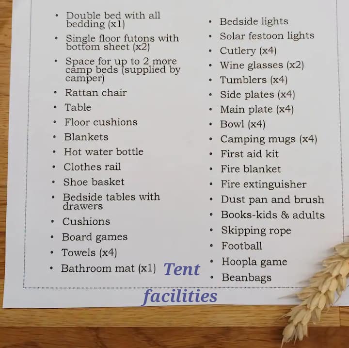 Whitstable Potato Patch 6m Bell Tent (Tent 2) - Canterbury