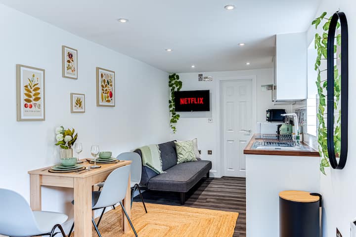 Studio Flat Near Luton Airport - 鄧斯特布爾