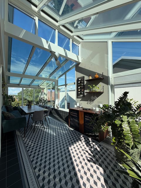 Large house on Kaldnes – walk to the jetty in a few minutes