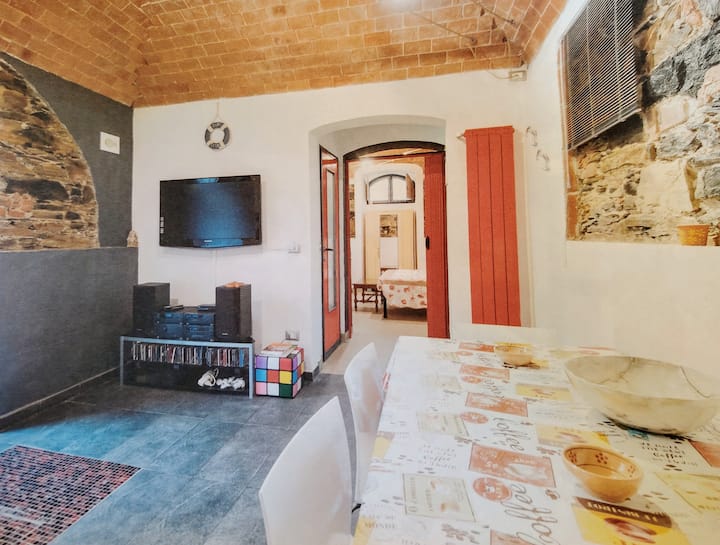 Apt Centrale Rustico Con Patio - Cinque Terre