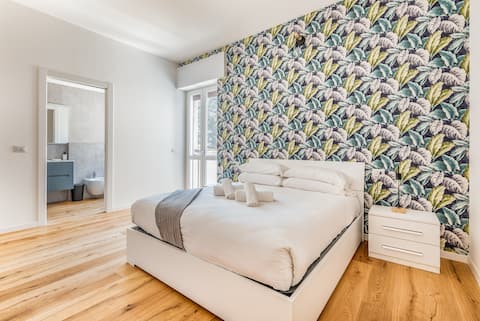 [Malpensa 10min& taxi service][LAKE in 15min]