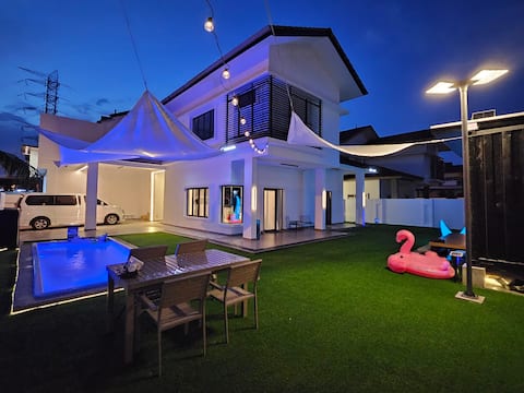Designer house with Cabin