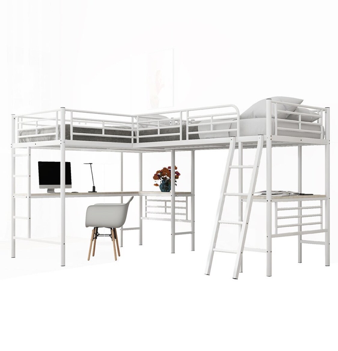 个人就寝安排/办公室
BZ/沙发床位于两张桌子之间，专为此目的提供 