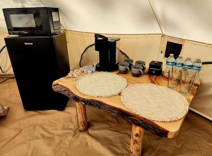 Glamping Yurt At Sandy Creek Resort 
Hibiscus - Foley, AL