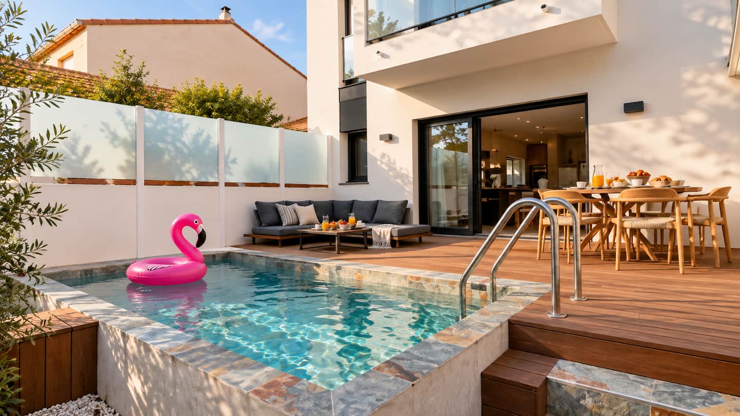 Villa Canetoise — Piscine & Garage, Centre-ville — Canet-en-Roussillon