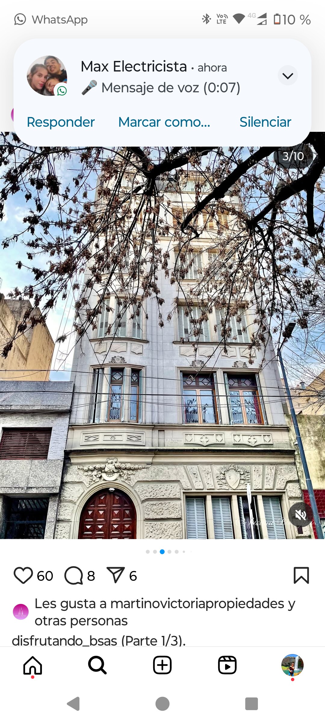 Departamento de 1 dormitorio en Balvanera