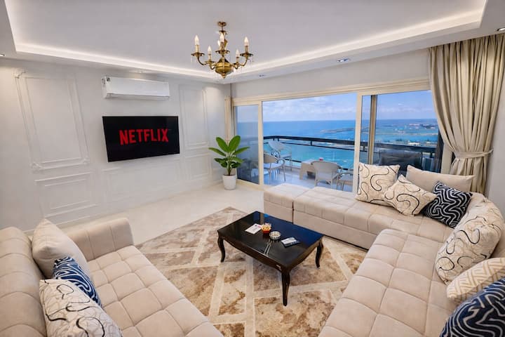 Alex Homes - Gleem 103 Luxury With Direct Sea View - Alejandría