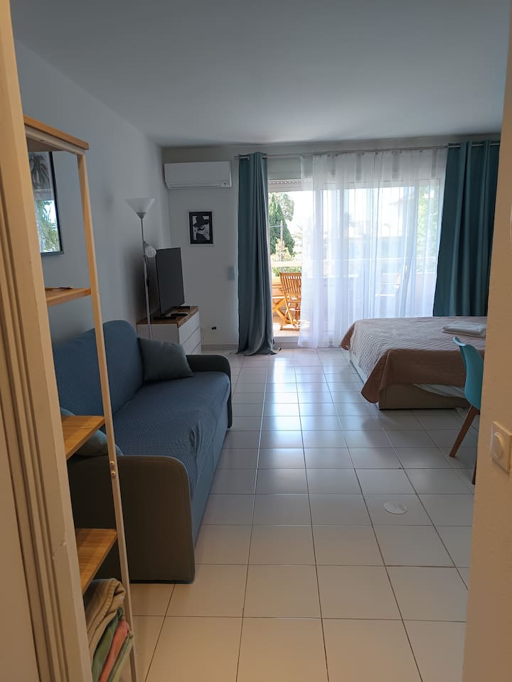 Une Studio Avec Grand Terrace - Cagnes-sur-Mer