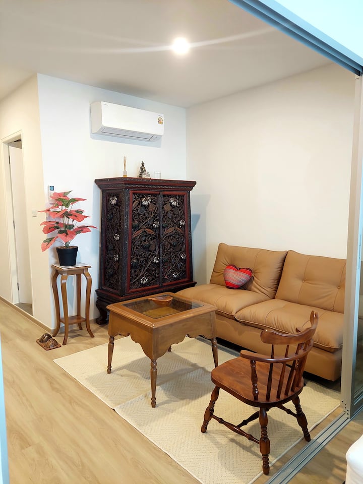 Siam Soul |Cozy Thai-style Condo - Bangkok