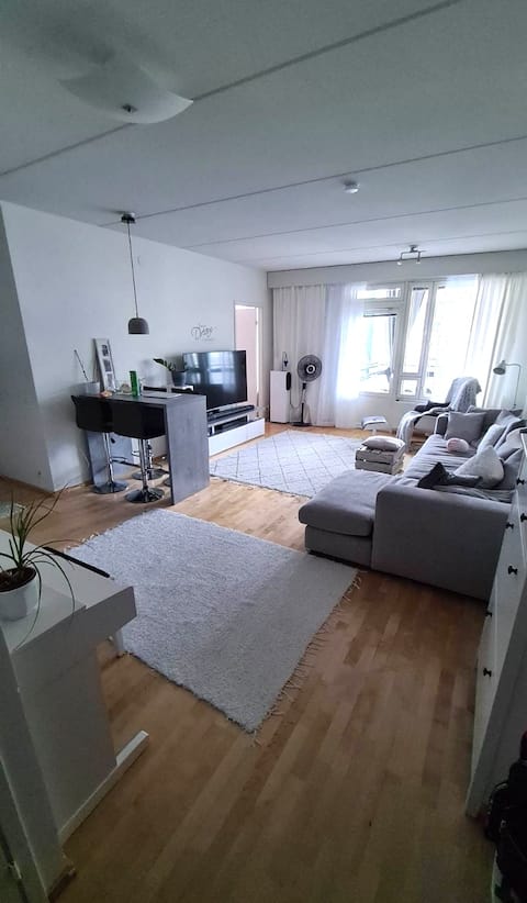 Top Airbnb: Spacious and stylish two-bedroom apartment in the city center in Jyväskylä