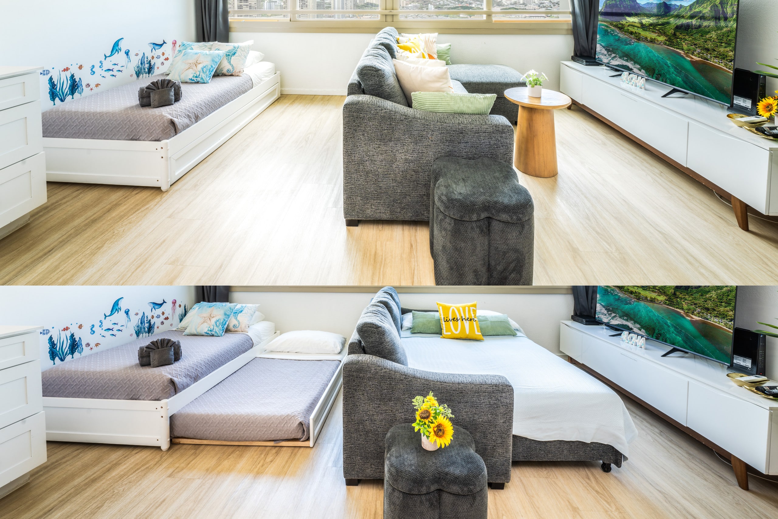 Condo in Honolulu · ★4.93 · 1 bedroom · 3 beds · 1 private bath - Image 4