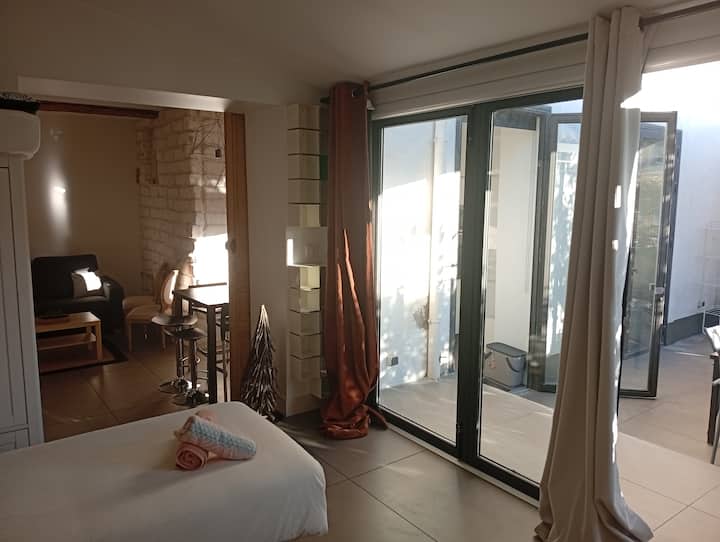 6 Voyageurs, Terrasse 20m2, 8 Min Comedie - Montpellier