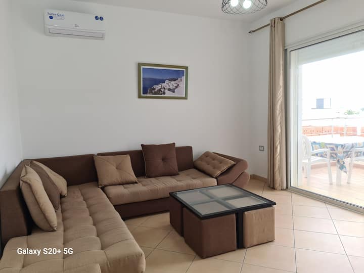 Très Agréable Appart S+2, Résidence Aicha, Piscine - Kélibia