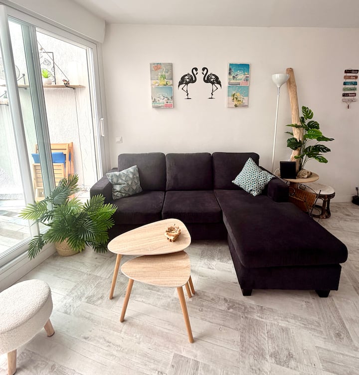80m Plage – Vue Mer & éTangs Parking Privé 6 Pers - Palavas-les-Flots