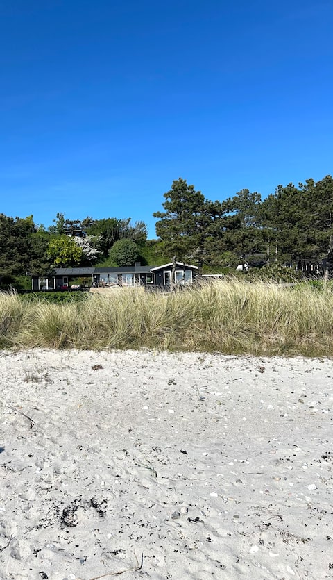 Idyllic holiday home with private beach