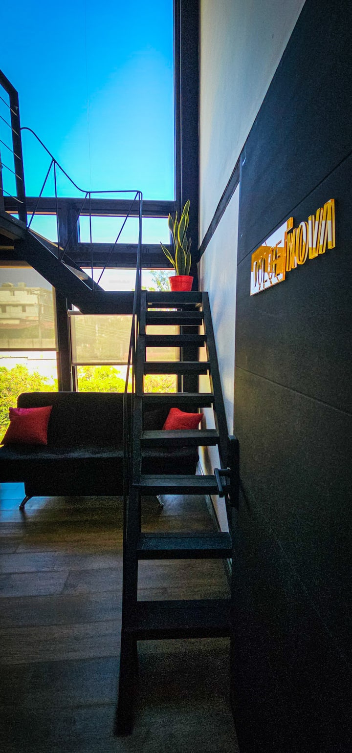 Loft Semi Industrial + Rooftop Con Vista ÚNica - Sololá