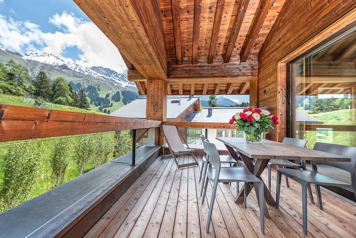 Location-de Luxe-salle De Bain Privée-vue Sur Mont - Lenzerheide