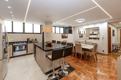 Modern and comfortable apartment in downtown Belo Horizonte