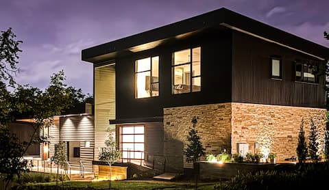 Bike House 3 Downtown Trailside Home