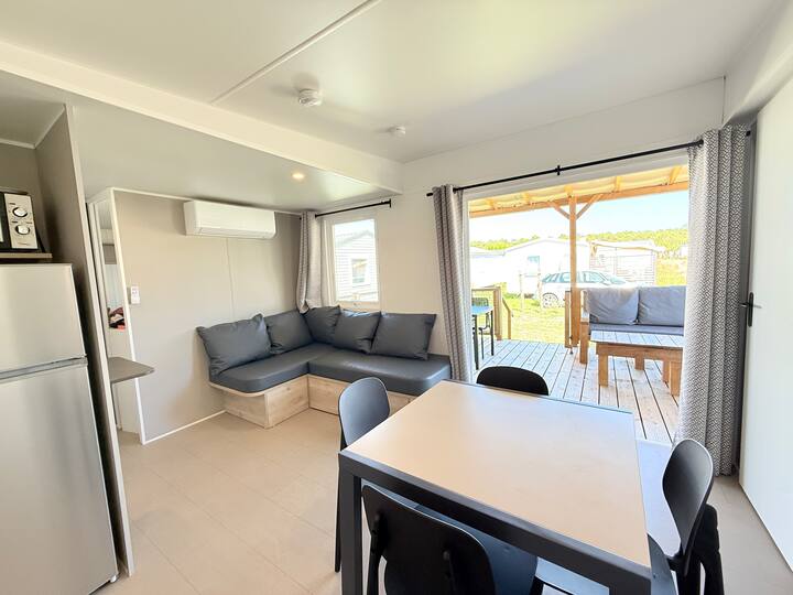 Camping 4* Accès Direct Plage Piscines 3 Chambres - La Turballe