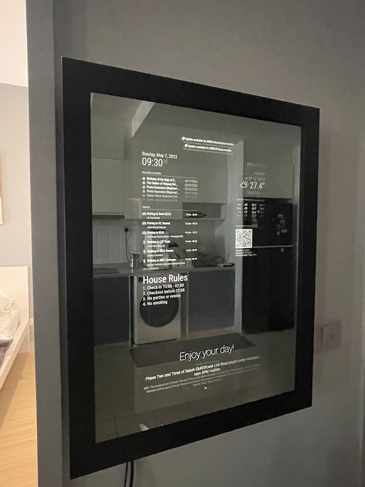 Minimalist 1br#smarthome#netflix#trx#dispenser#kl - 쿠알라룸푸르