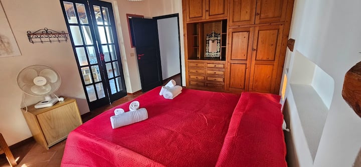 quarto villa miele andar superior varanda adjacente