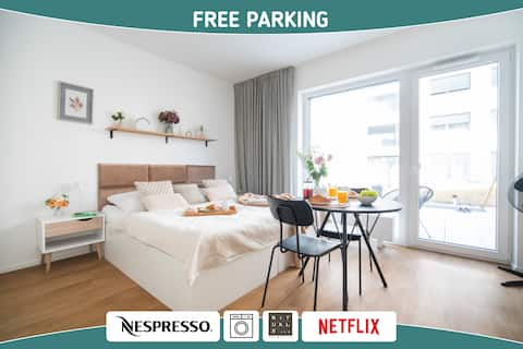 Apt|10'City|Terrace|Free Parking|Nespresso|Netflix
