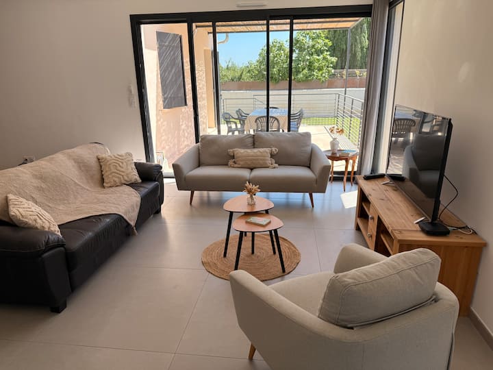 Villa En Provence Avec Piscine Et Jacuzzi - Orange