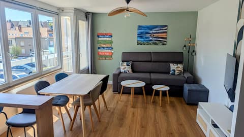 Successful Airbnb property: 2 steps from the beach – Le Portel - Côte d'Opale in Le Portel