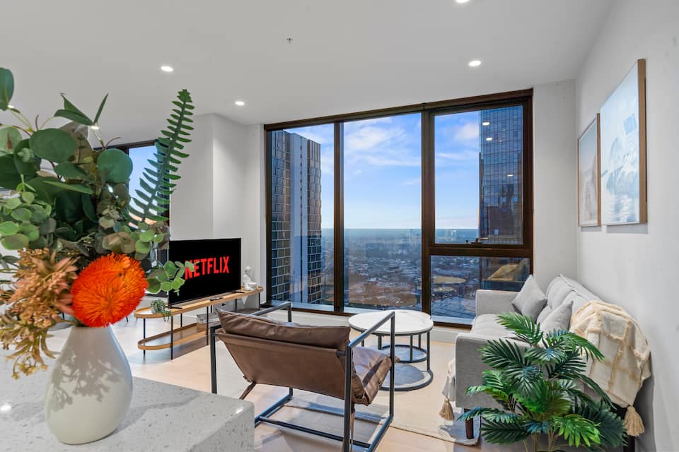 37th floor panoramic city view