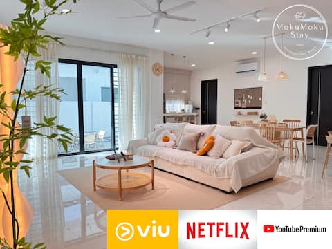 MokuMoku Miri Homestay FOC Netflix & Ytb 18 people