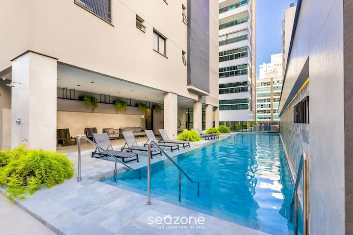 Apt W/ Pool & Gym 350m Meia Praia Ift0808 - Itapema