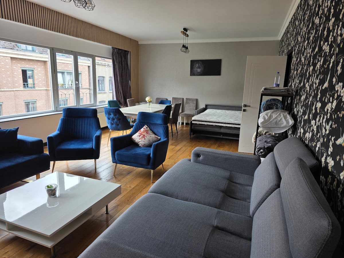 Successful Airbnb property: Royal Central Residentie Brussel 6 bedrooms in Molenbeek Saint Jean Sint Jans Molenbeek