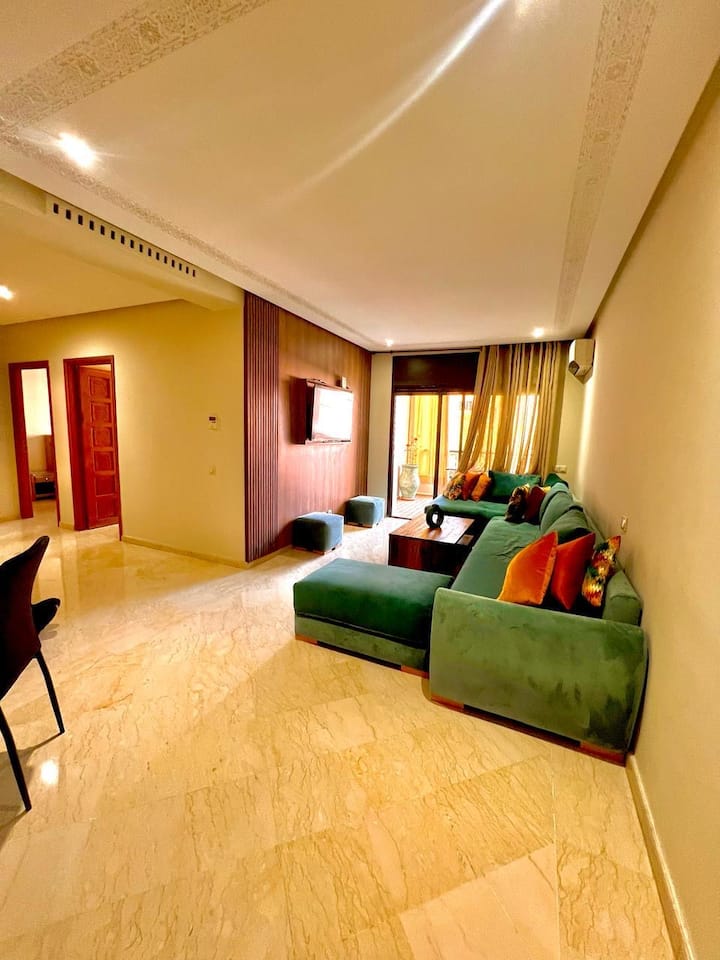 ÉLégant Appartement Au Cœur De Guéliz Marrakech - Marrakesh
