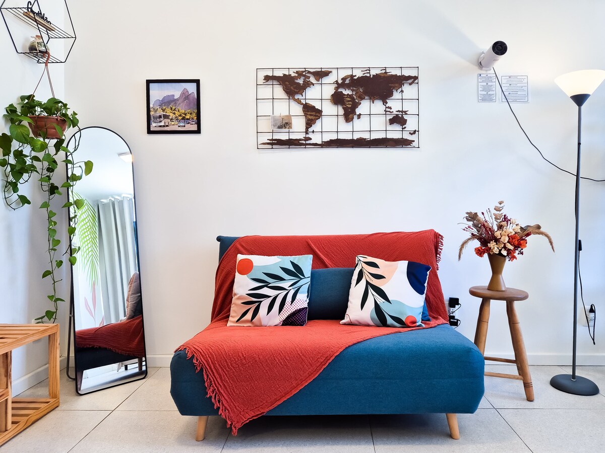 Imóvel de sucesso: Perfect for Long Stays | Iconic Christ View Studio em Laranjeiras