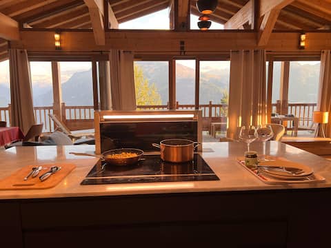 La Rosière, luxurious panorama,