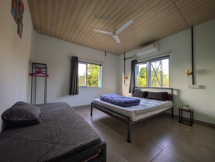 výhľad odtiaľto je na mango záhradu