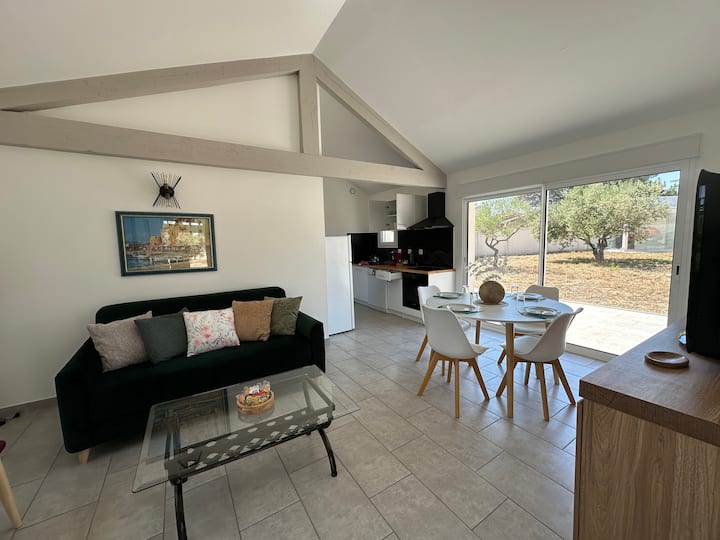 Maison Climatisée Pour 4 Avec Vue - Châteauneuf-du-Pape