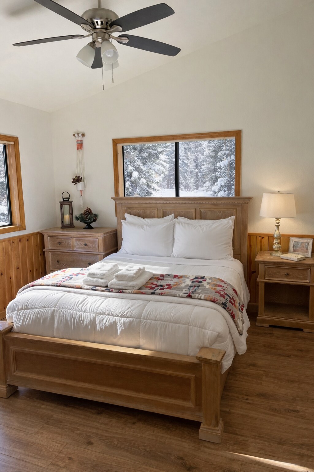 დილით ტერასიდან ბუნების სილამაზით დატკბებით…  