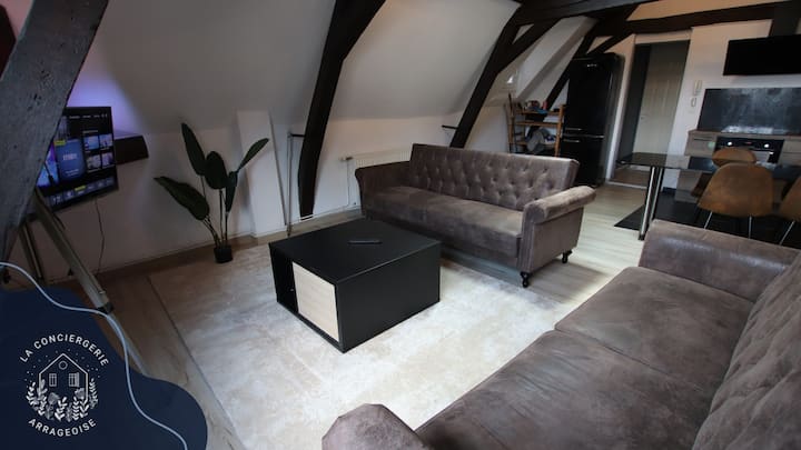Loft à Arras • 3 Ch • 7 Personnes • Hypercentre - Arras
