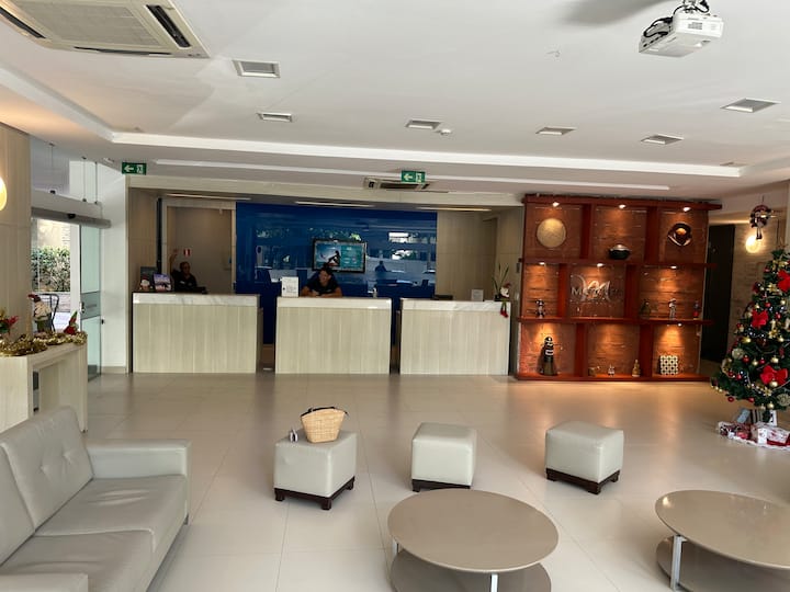 Flat Hotel Luxo - 50 Metros Da Praia - Boa Viagem