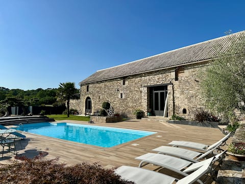 Large house with pool