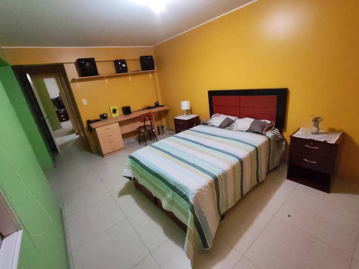 Დიდი საძინებელი, დიდი საწოლი. 