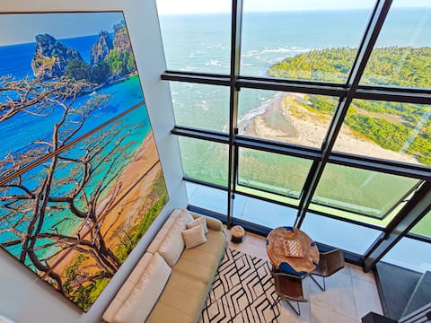 HIGH LUXURY Duplex Loft - Double Ceiling Height Sea View