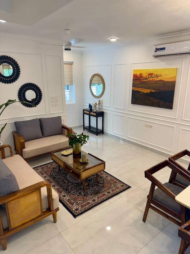 The overall atmosphere is one of understated opulence-every element meticulously chosen for its beauty, quality, and harmony.