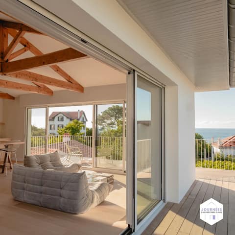 Villa Txori Habia - House with ocean view