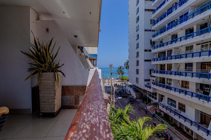 Super Apartament Rodadero 46 Vista Y Frente Al Mar - Santa Marta