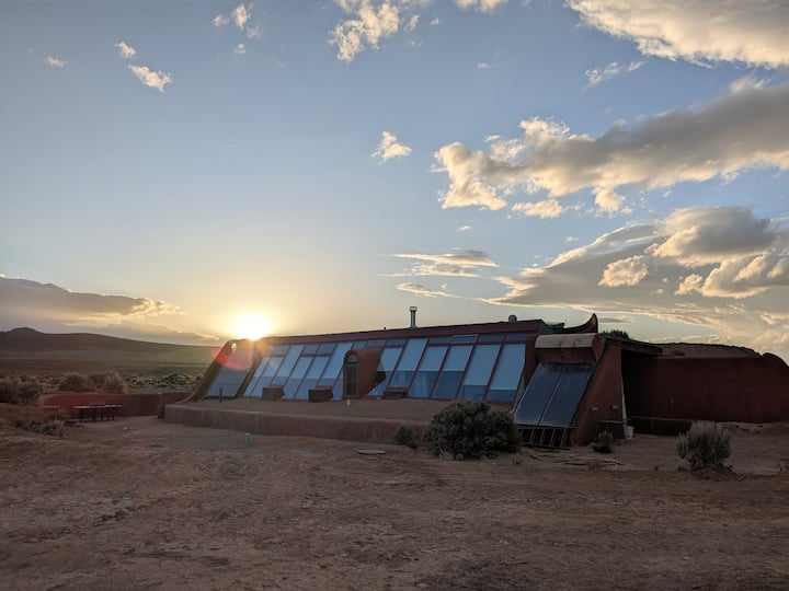Solship, Original Taos Earthship - New Mexico