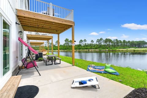 Luxury waterfron retreat-Near golf Beach Barefoot